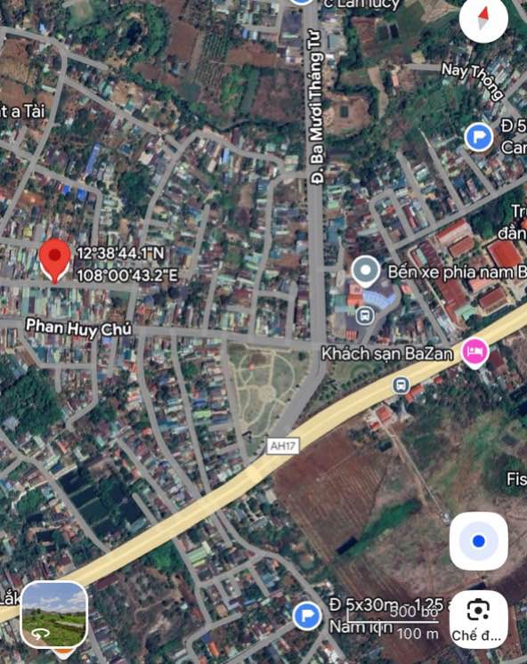 Đất nền Hẻm 05 Trần Nhân Tông, Buôn Ma Thuột 83m² - Vị trí đẹp, giá tốt!