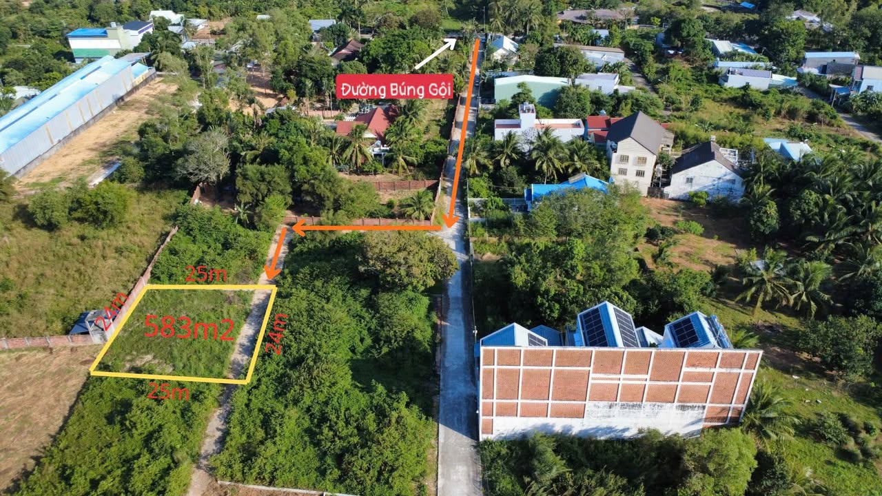 Đất nền Phú Quốc 581m² giá tốt - Cơ hội đầu tư sinh lời!