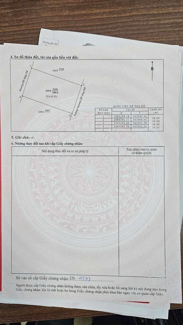 Đất nền Minh Sơn Đô Lương 180m² giá 1 tỷ - Đường ô tô tránh, thuận lợi kinh doanh!