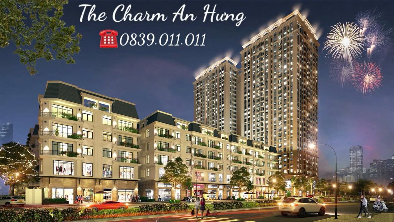 Chung cư The Charm An Hưng Hà Đông 53m² giá 5.85 tỷ - Bàn giao sớm quý 1/2026!