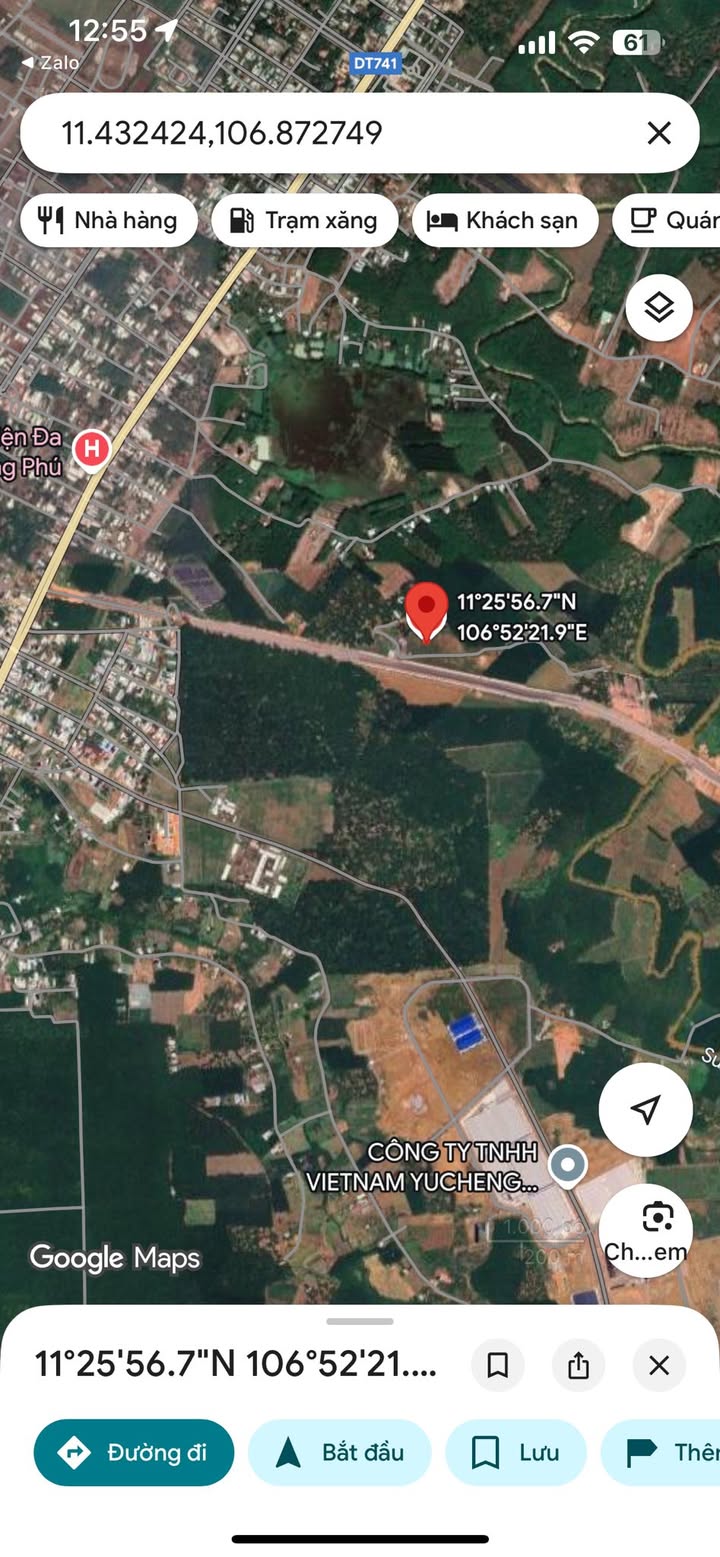 Đất nền Tân Phú, Bình Phước 275m² giá 450 triệu - Đầu tư sinh lời ngay!