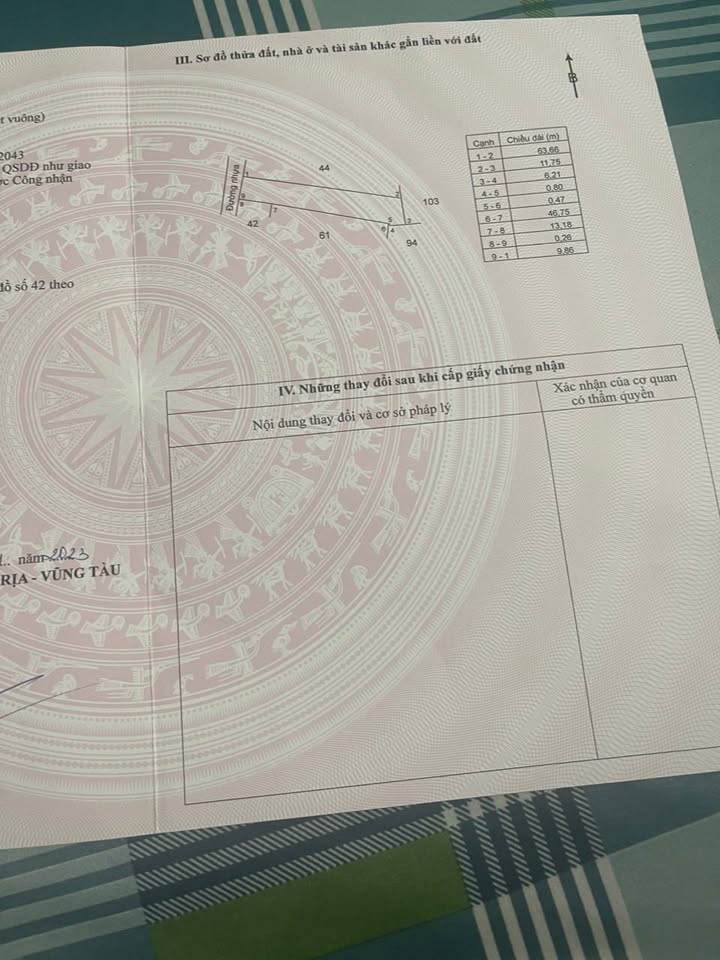 Đất thổ cư Xà Bang, Châu Đức 650m² giá 2 tỷ - Sổ hồng riêng, thương lượng ngay!