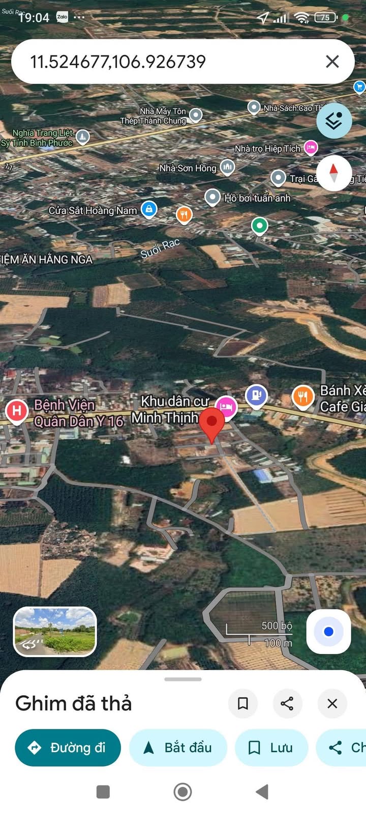 Đất thổ cư Hóc Môn 110m² giá chỉ 500 triệu - Cần bán gấp!