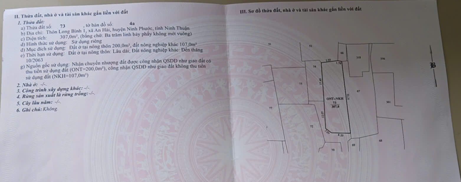 Nhà cấp 4 tại Long Bình, Ninh Phước 307m² giá 2.5 tỷ - Hẻm lớn, vị trí thuận lợi!