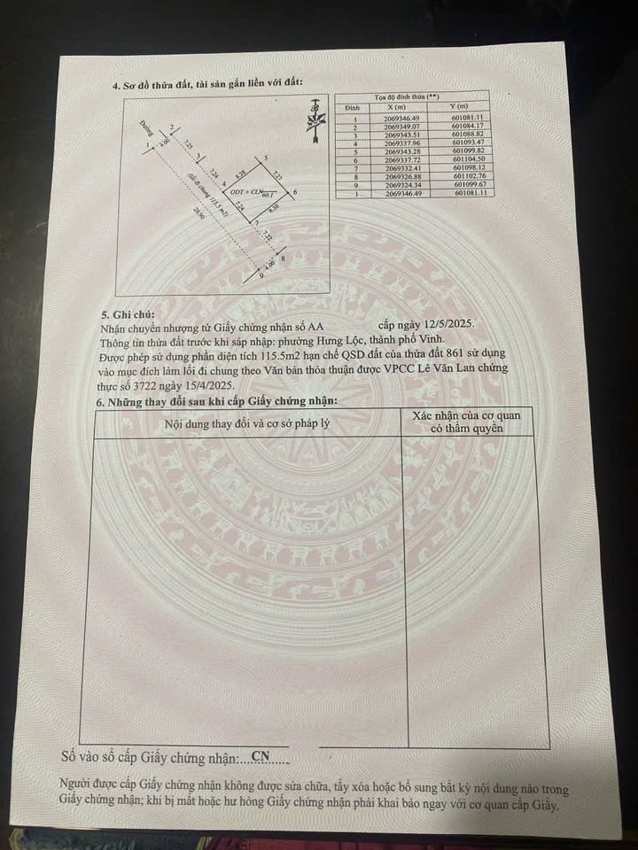 Đất nền Trần Khánh Dư, Vinh Lộc 60m² giá 2.05 tỷ - Đầu tư sinh lời ngay!