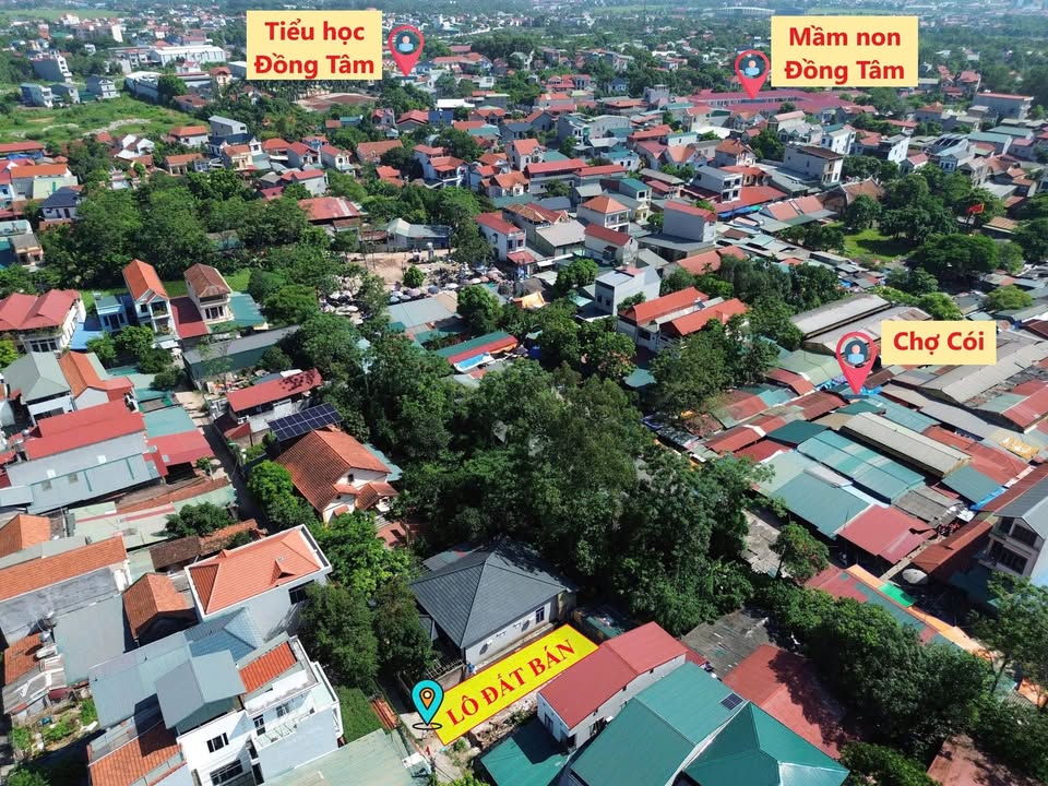 Đất thổ cư Đồng Tâm, Vĩnh Yên 94m² giá 1.7 tỷ - Cách chợ chỉ vài bước!