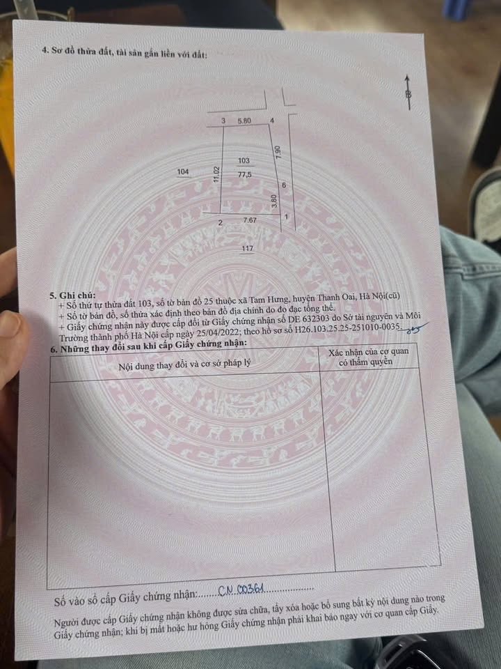 Đất nền Tam Hưng 77m² - Lô góc ngay đường lớn, thuận tiện giao thông!