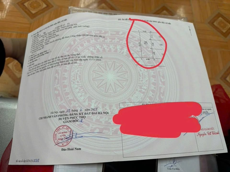 Đất nền Phúc Hòa - Phúc Thọ 43m² giá 1 tỷ - Cơ hội đầu tư hiếm có!