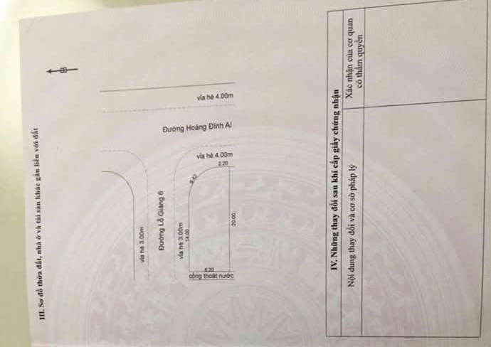 Cho thuê lô góc đường Hoàng Đình Ái 7,5m - Phù hợp mở quán ăn, cà phê tại Đà Nẵng