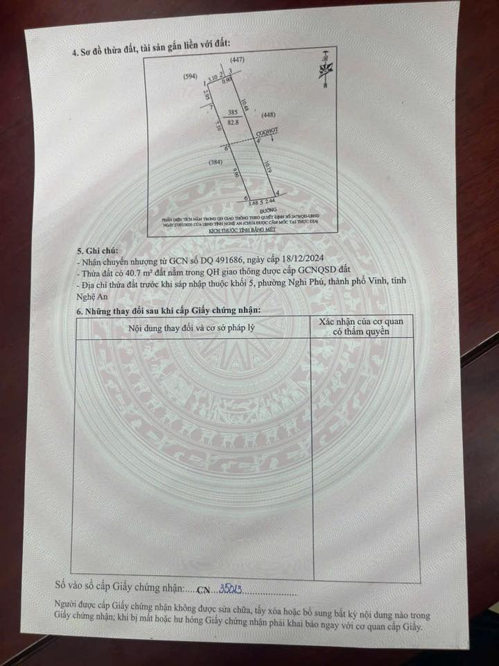 Nhà cấp 4 Nghi Phú 82m² giá 3 tỷ - Cần bán gấp, chính chủ!