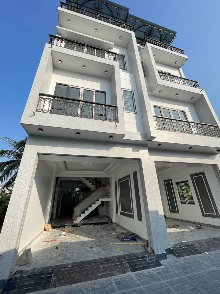 Nhà 4 tầng Bắc Sơn, An Dương 55m² giá 2 tỷ - Gara ô tô trong nhà