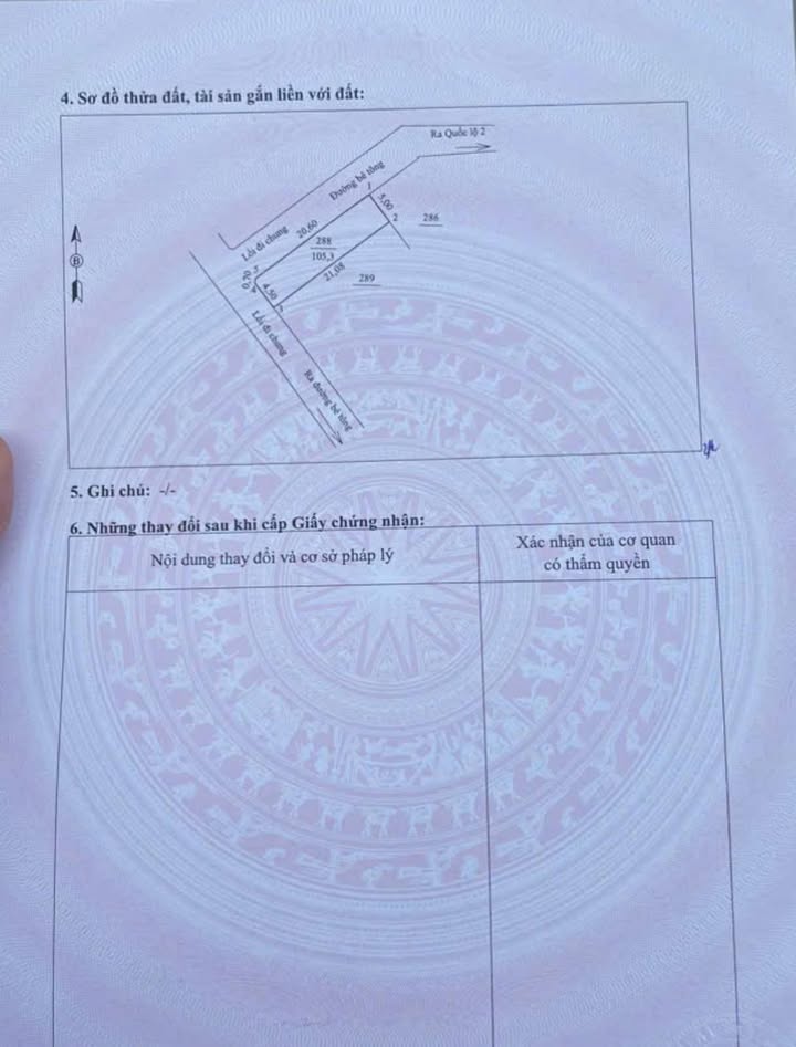 Đất nền tại Trung Môn, Yên Sơn 105m² - Giá thỏa thuận, mặt tiền rộng 5m!