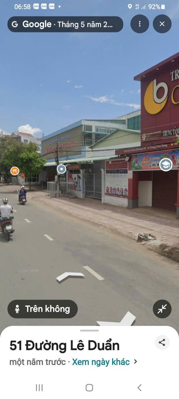 Nhà lầu mặt tiền đường Lê Duẩn, Sóc Trăng 136m² - Đầu tư sinh lời tuyệt vời!