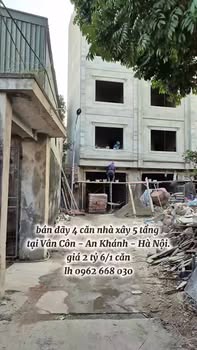Nhà 5 tầng Vân Côn, Hoài Đức, 28m² giá 2.6 tỷ - Pháp lý rõ ràng, sẵn sàng vào ở!