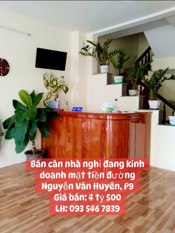 Nhà nghỉ 4 tầng mặt tiền Nguyễn Văn Huyên 85m² giá 4.5 tỷ - Kinh doanh ngay!