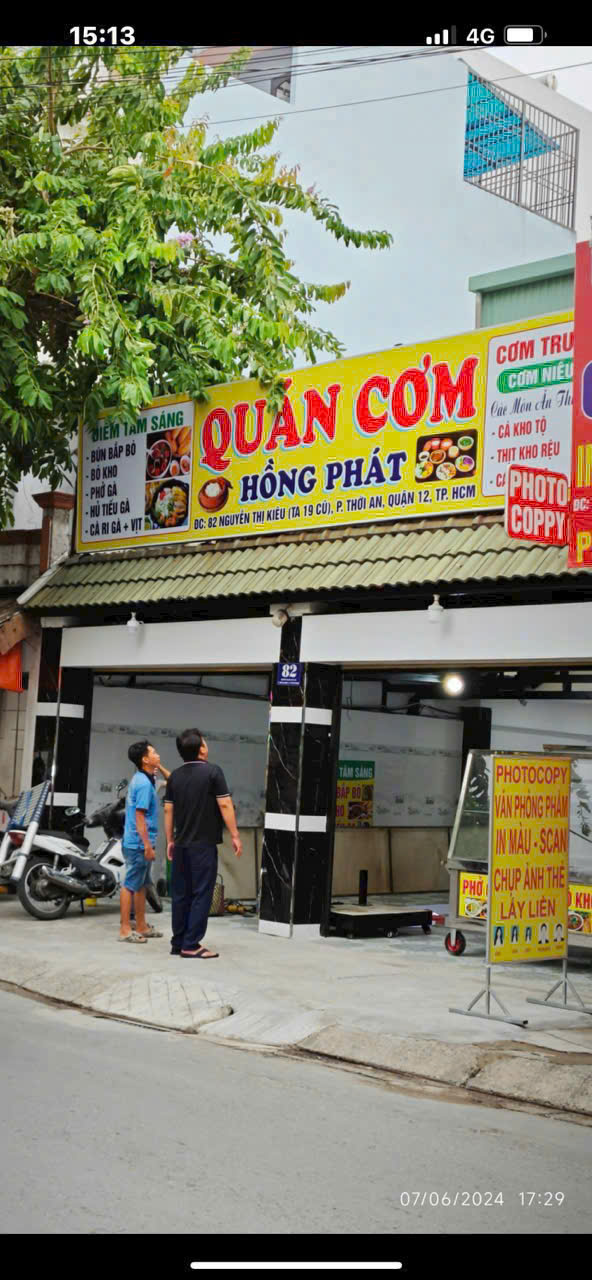 Nhà 2 mặt tiền Nguyễn Thị Kiêu, Quận 12, 200m² giá 22 tỷ – Kinh doanh ngay!