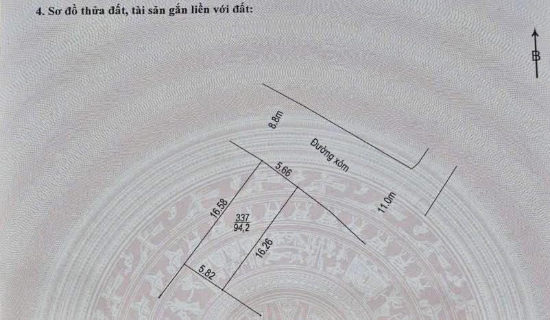 Đất thổ cư tại xã Xuân Mai, Chương Mỹ 94m² - Giá chỉ 2 tỷ!