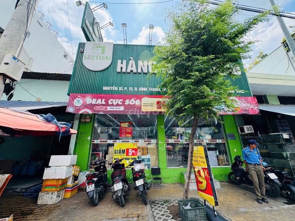 Mặt bằng cho thuê tại chợ Nguyễn Xí 112m² - Vị trí đắc địa cho kinh doanh!