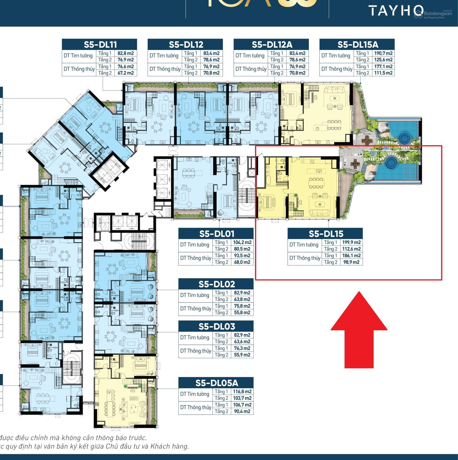 Biệt thự Noble Crystal Tây Hồ 285m² giá 57 tỷ - View công viên 65Ha, miễn phí dịch vụ 36 tháng!