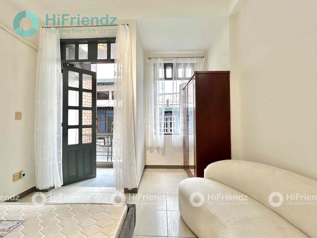 Căn hộ 1PN Hoàng Văn Thụ Tân Bình 40m² giá 5.5 triệu - Full nội thất mới 100%!