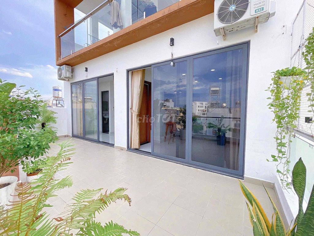 Căn hộ cho thuê 1PN Bình Thạnh 50m² giá 13.5 triệu - Ban công lớn cực đã!