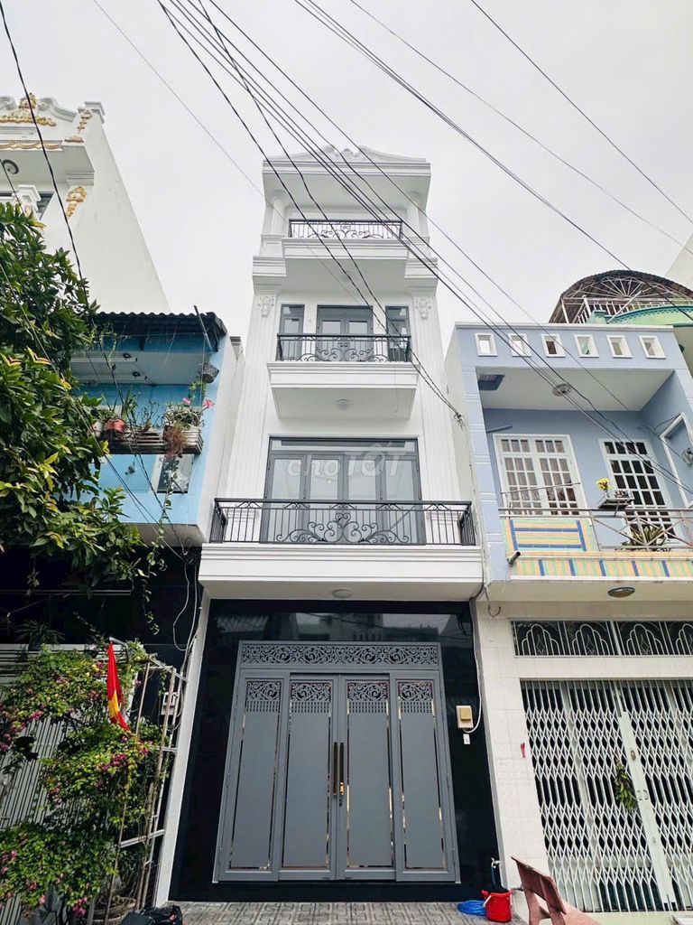 Nhà Mới MTNB Khu Tên Lửa - 4x10m - 4 Tầng - Gần ĐS 1, CV Phú Lâm