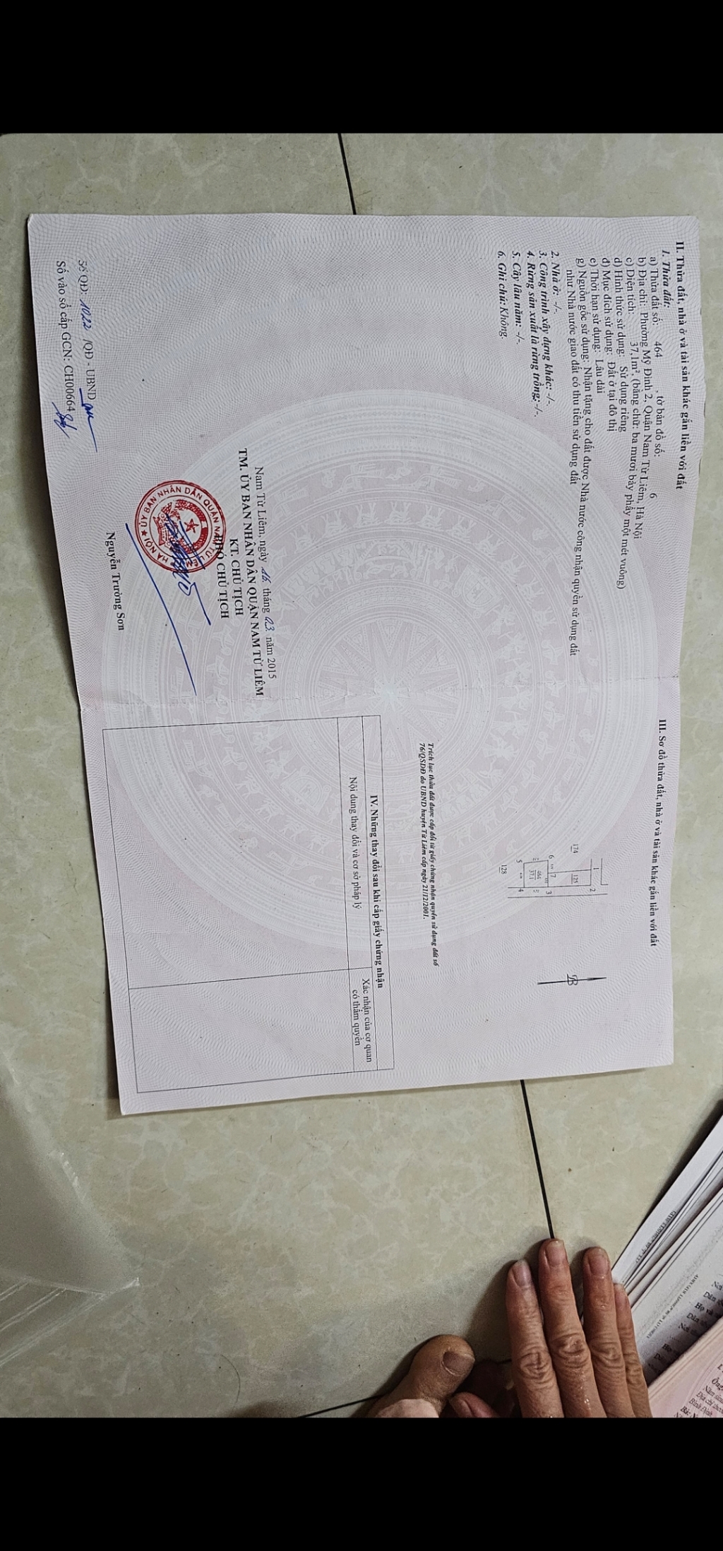 Bán đất Mỹ Đình 2, Nam Từ Liêm 37,1m² giá 8,9 tỷ - Cơ hội đầu tư lý tưởng!