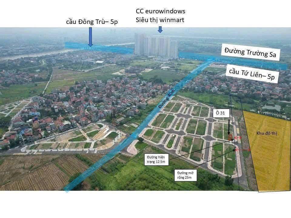 Đất đấu giá X1 Đông Hội, Đông Anh 80m² giá tốt - Đầu tư sinh lời ngay!