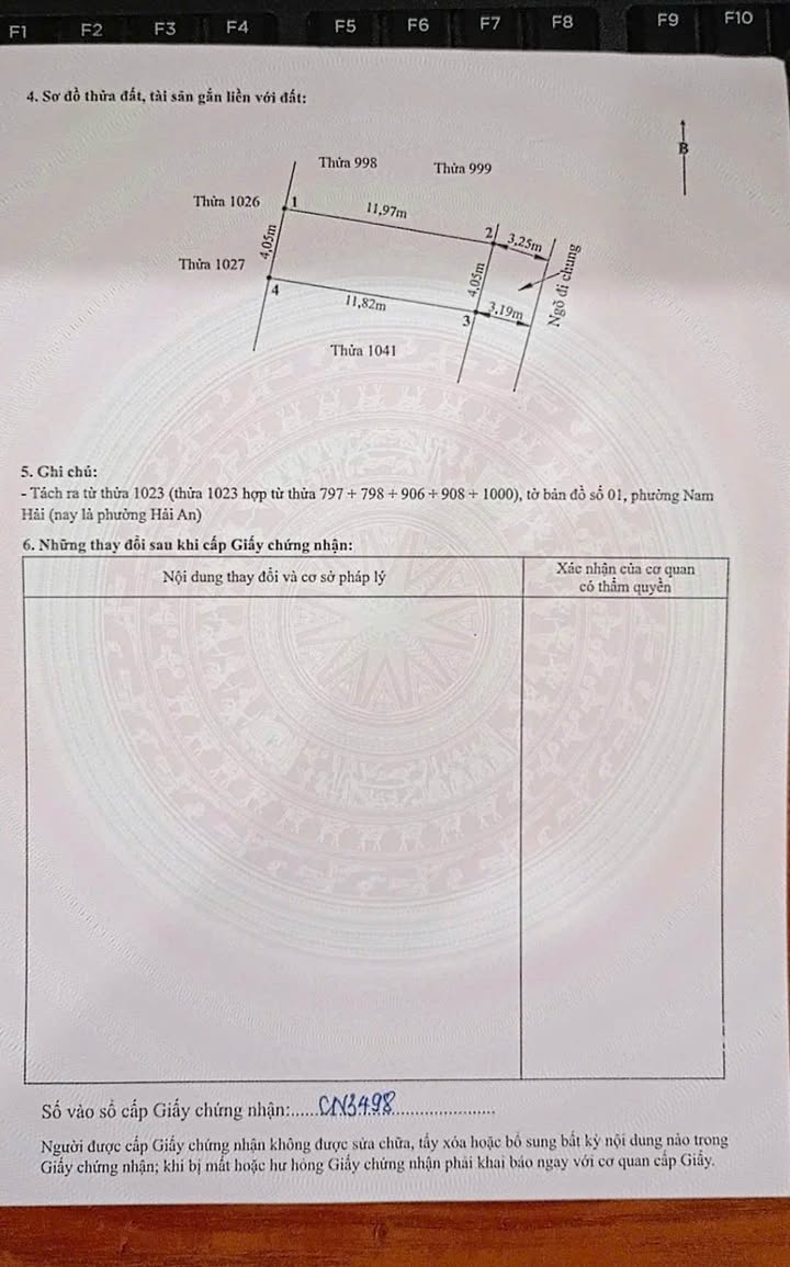 Đất nền Đằng Hải, Hải An 47.5m² giá 2.4 tỷ - Sổ đỏ chính chủ!