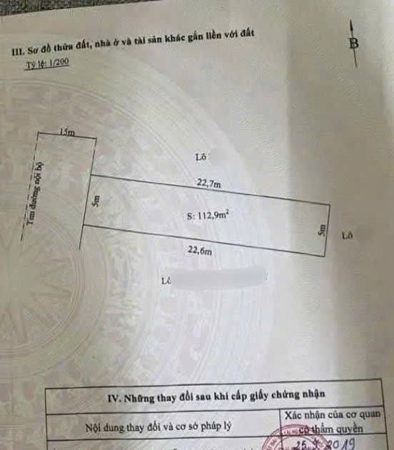 Đất nền Đằng Hải 112,9m² giá 5,9 tỷ - Tuyến đầu công viên vườn hoa