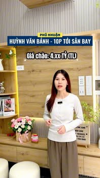 Nhà phố Huỳnh Văn Bánh Phú Nhuận 19.2m² giá 4.68 tỷ - Full nội thất sang trọng!