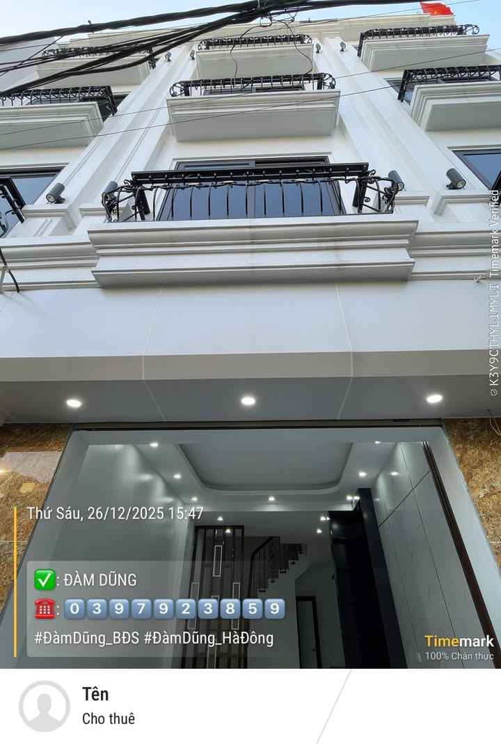 Nhà phố Quang Trung Hà Đông 33m² - Nội thất hoàn thiện, chỉ việc vào ở!