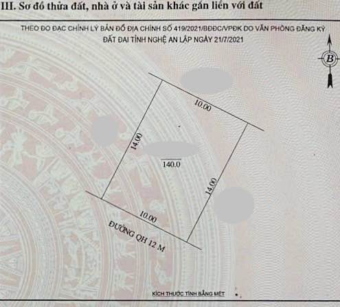 Đất liền kề Hưng Lộc Home Vinh 140m² giá 4.6 tỷ - Vị trí trung tâm quy hoạch đẹp!