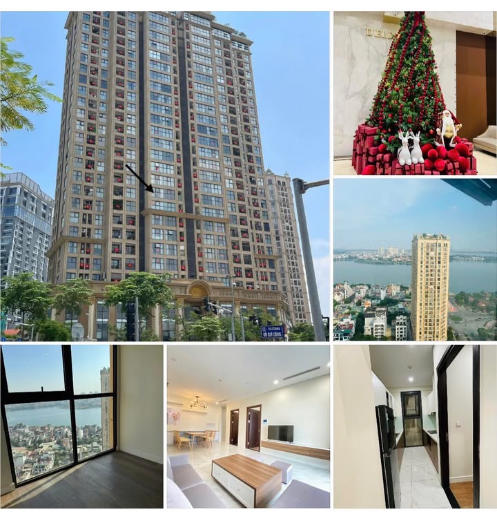 Căn hộ E2 Dorado Tây Hồ 86m² giá 14 tỷ - View Hồ Tây tuyệt đẹp!