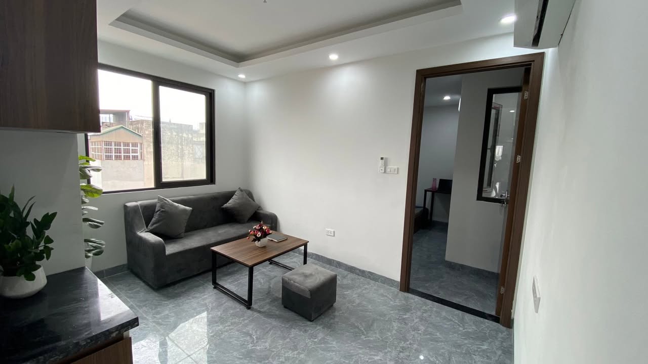 Căn hộ 1 phòng ngủ Định Công Thượng 35m² giá 5.5 triệu - Nội thất đầy đủ, tiện nghi!