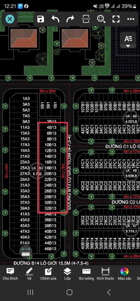 Đất nền đường B13 KDC Phú An, Cần Thơ 90m² giá 2.4 tỷ - Sổ hồng chính chủ!