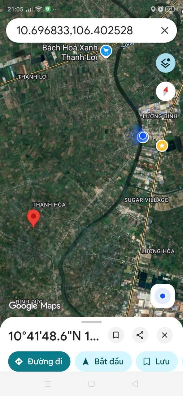 Đất vườn 4146m² tại Thạnh Lợi, Tây Ninh - Giá 2.4 tỷ, Sổ hồng chính chủ!