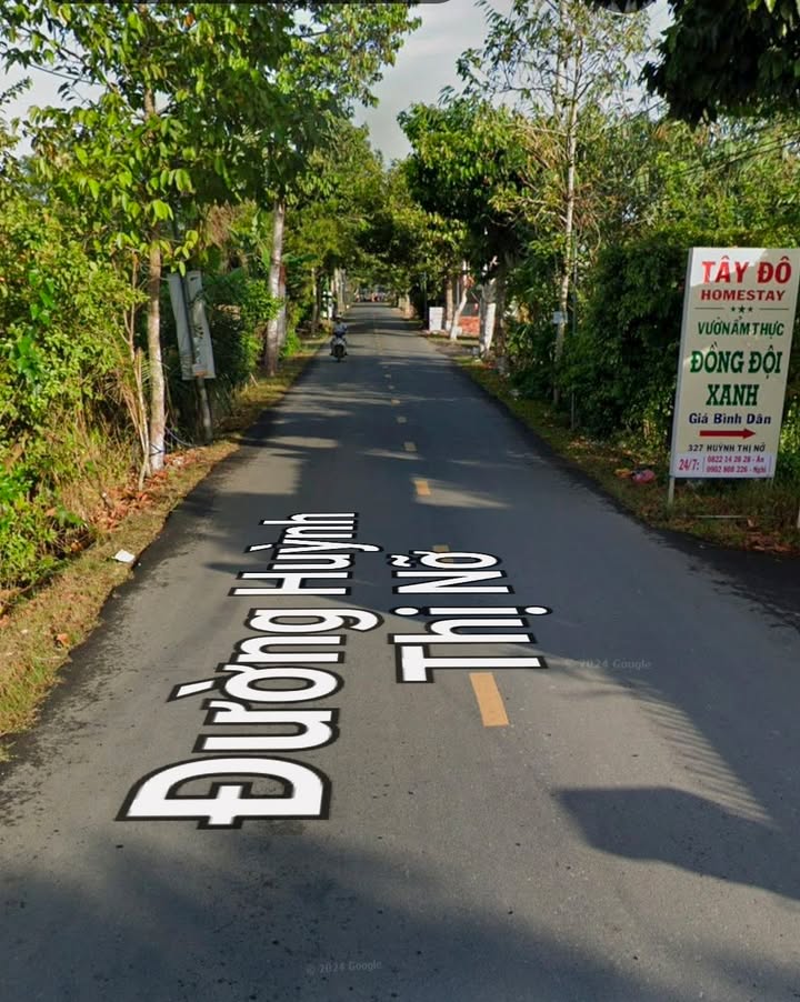 Đất nền thổ cư mặt tiền đường Huỳnh Thị Nỡ, Cái Răng 180m² giá 1.95 tỷ - Cơ hội đầu tư tuyệt vời!