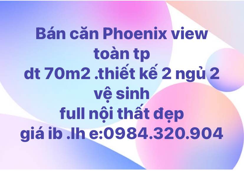 Căn hộ 2 phòng ngủ chung cư Phoenix Bắc Ninh 70m² - Giá tốt, cơ hội không thể bỏ lỡ!