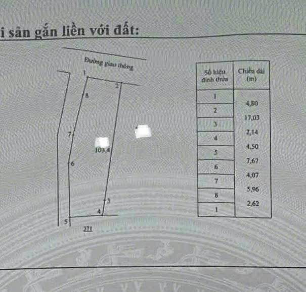 Lô đất 2 mặt tiền Tích Lương Thái Nguyên 104m² giá 1 tỷ - Đầu tư sinh lời ngay!
