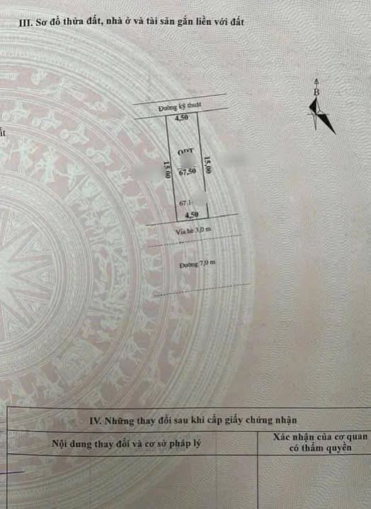 Lô đất trung tâm Hải Dương 67.5m² giá 5 tỷ - Sổ đỏ chính chủ, vị trí đẹp