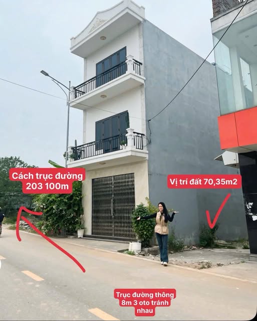 Đất mặt đường Lâm Động, Thủy Nguyên 70,35m² giá 2 tỷ - Kinh doanh sầm uất!