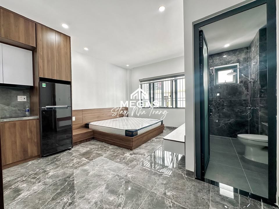 Căn hộ studio cho thuê tại khu đô thị Hà Quang 1 - Giá 6.7 triệu, phong cách châu Âu, thú cưng được phép