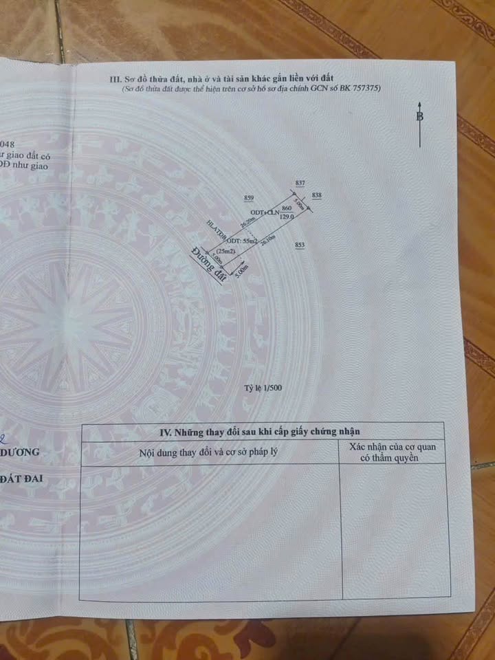 Đất thổ cư 130m² tại khu phố 3, phường Hội Nghĩa, Tân Uyên, giá 1.75 tỷ - Cơ hội đầu tư hấp dẫn!