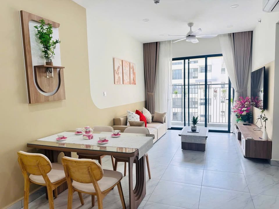 Căn hộ THE HABITAT Thuận An 2PN giá 15 triệu - Full nội thất đẹp mắt!
