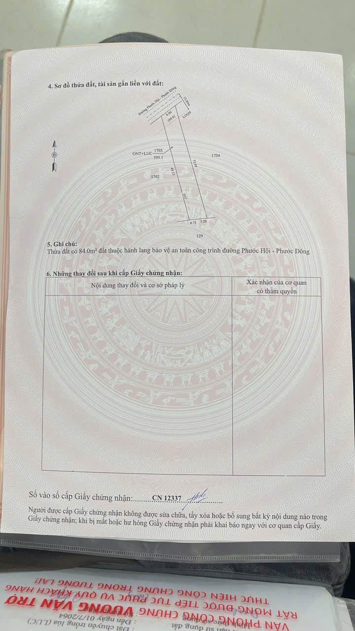 Đất nền Cầu Ô Phước Đông 424m² giá 1.5 tỷ - Nằm ngay trung tâm Gò Dầu!