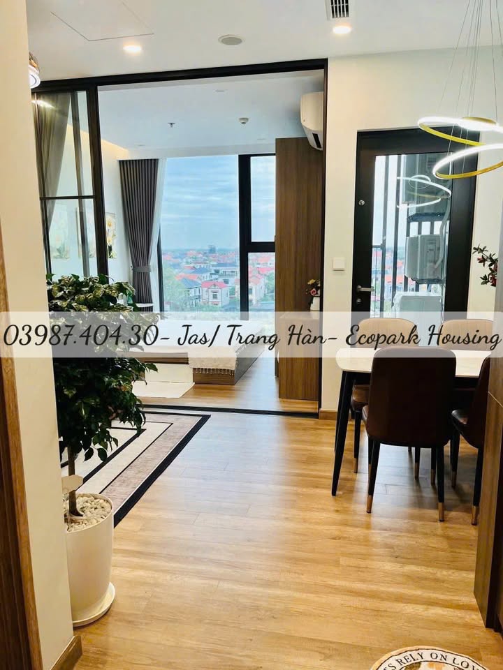 Căn hộ Onsen Ecopark 1PN 1VS cho thuê - Nội thất đầy đủ, vào ở ngay!
