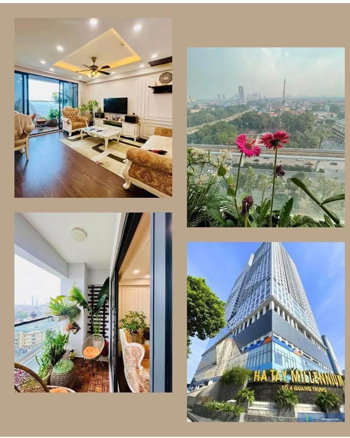 Căn hộ Thiên Niên Kỷ Hà Đông 68m² giá 5 tỷ - Full nội thất cao cấp