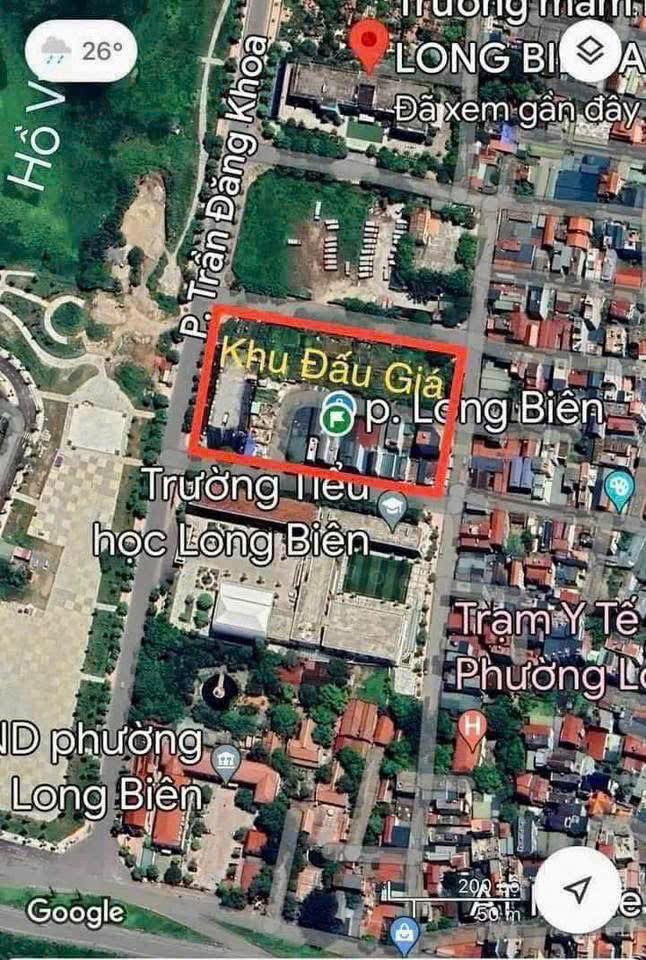 Đất đấu giá Trần Đăng Khoa, Long Biên 90m² giá 20 tỷ - Lô góc kinh doanh đỉnh!