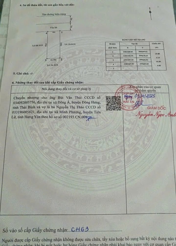 Lô đất 40,7m² khu tái định cư 9,2ha Cát Bi - Sổ đỏ chính chủ giá chỉ 3,52 tỷ!